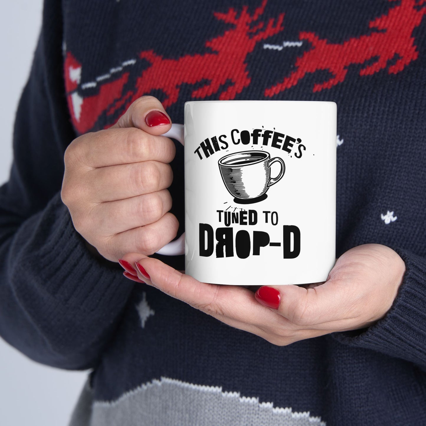 "Drop-D Brew Mug" - For Coffee That Hits Hard. - Westhaven Road
