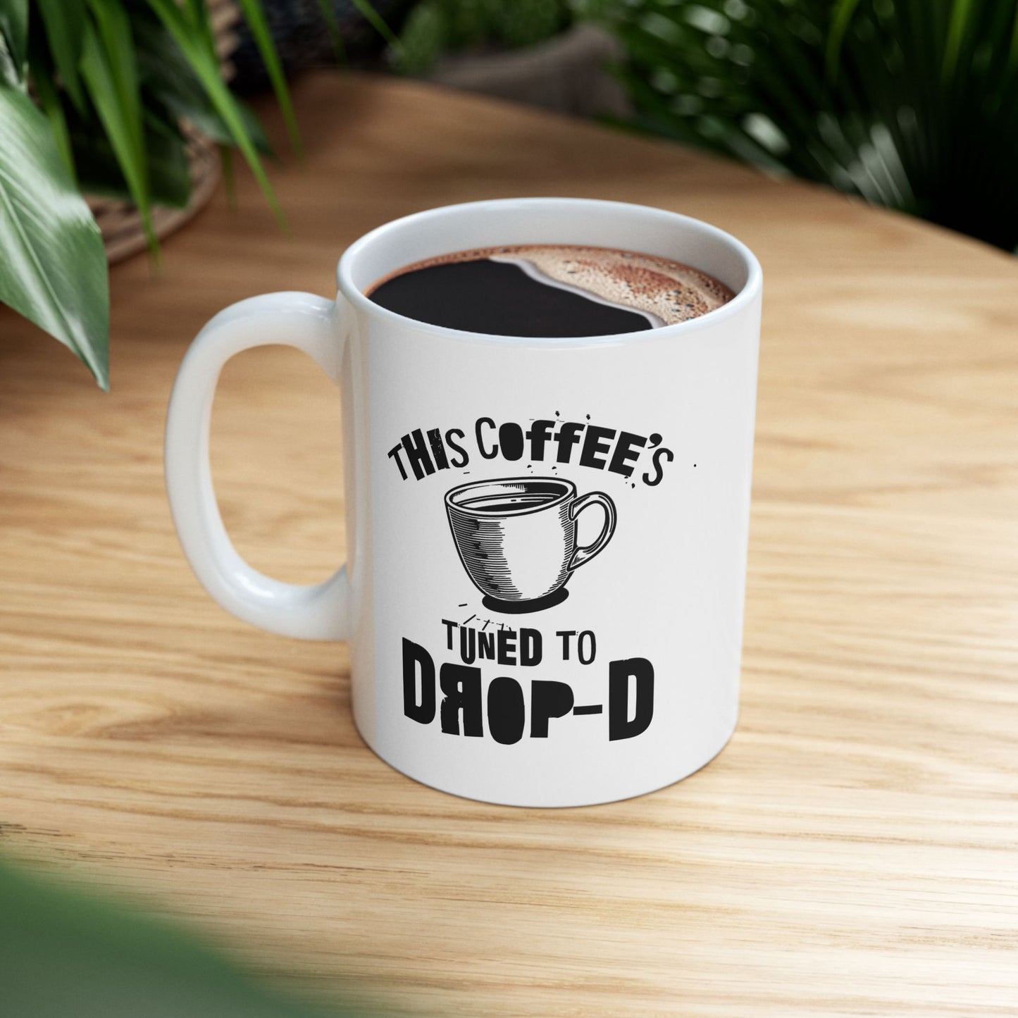 "Drop-D Brew Mug" -  For Coffee That Hits Hard. - Westhaven Road