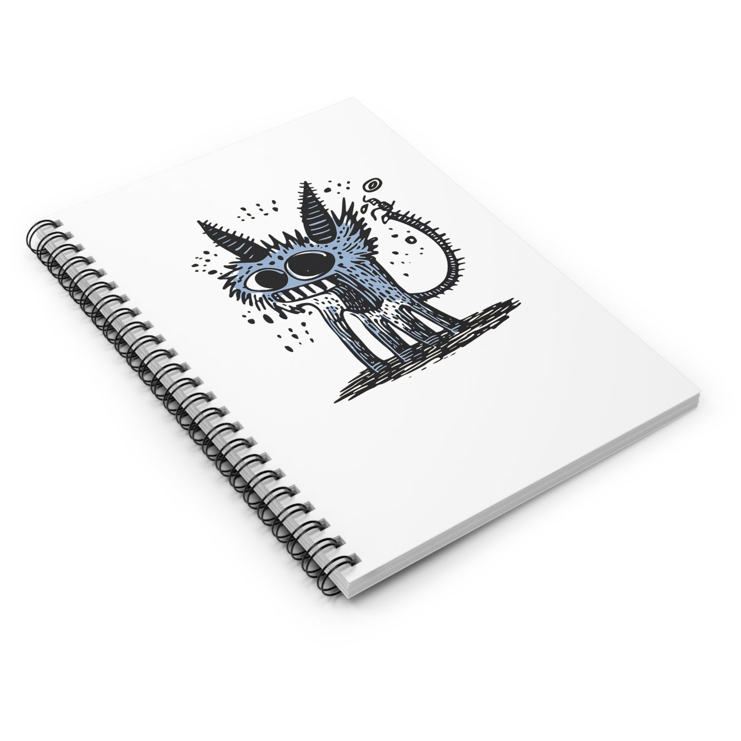 Audio Cat Spiral Notebook - Ruled Line